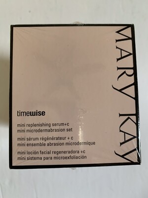 Lot 5 Mary Kay Timewise Mini Replenishing Serum +C Microdermabrasion Set Expired