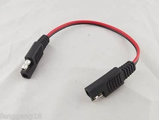 1pcs Battery SAE To SAE DC Power Automotive Connector Cable 18AWG 25cm 250mm 10"