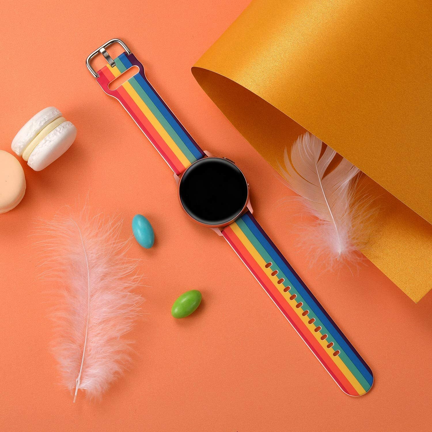 20mm Quick Release Watch Band For Garmin Vivoactive 3, Vivomove HR 645