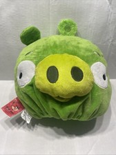 Angry Birds Jay Franco Green Pig Microbead Pillow Bean Bag Bad Piggies Plush 10