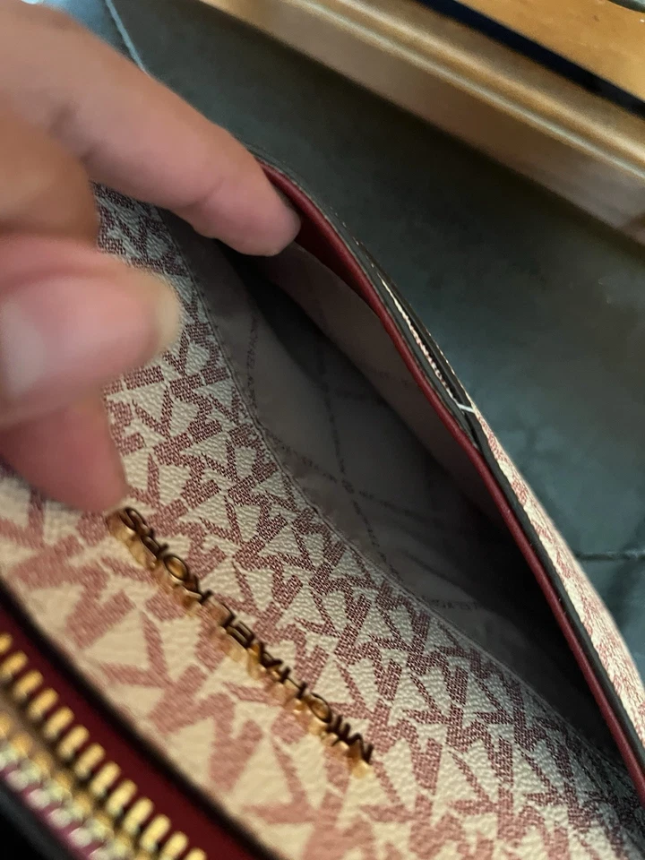 Сумка через плечо Michael Kors женская средняя розовая - Изображение 4 из 4