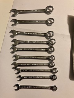 CRAFTSMAN USA 10 PC. METRIC WRENCH SET 43443 V SERIES