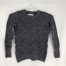 LOFT Women's Sweater Heathered Gray Marled Knit Size XS