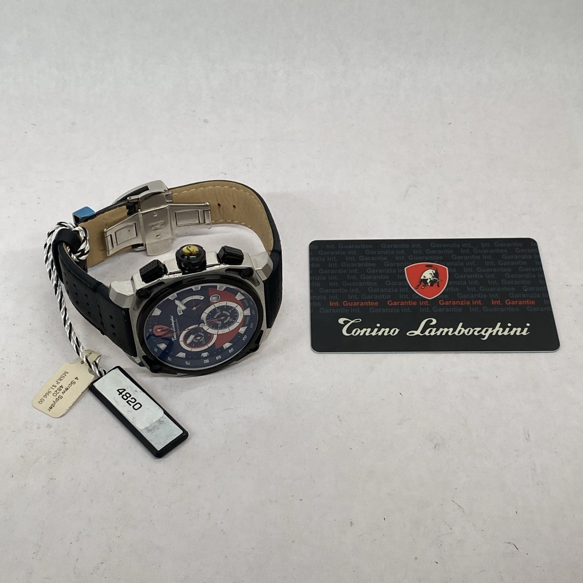 Tonino Lamborghini 4 Screw Men's Watch Swiss Quartz 4820 44mm | eBay