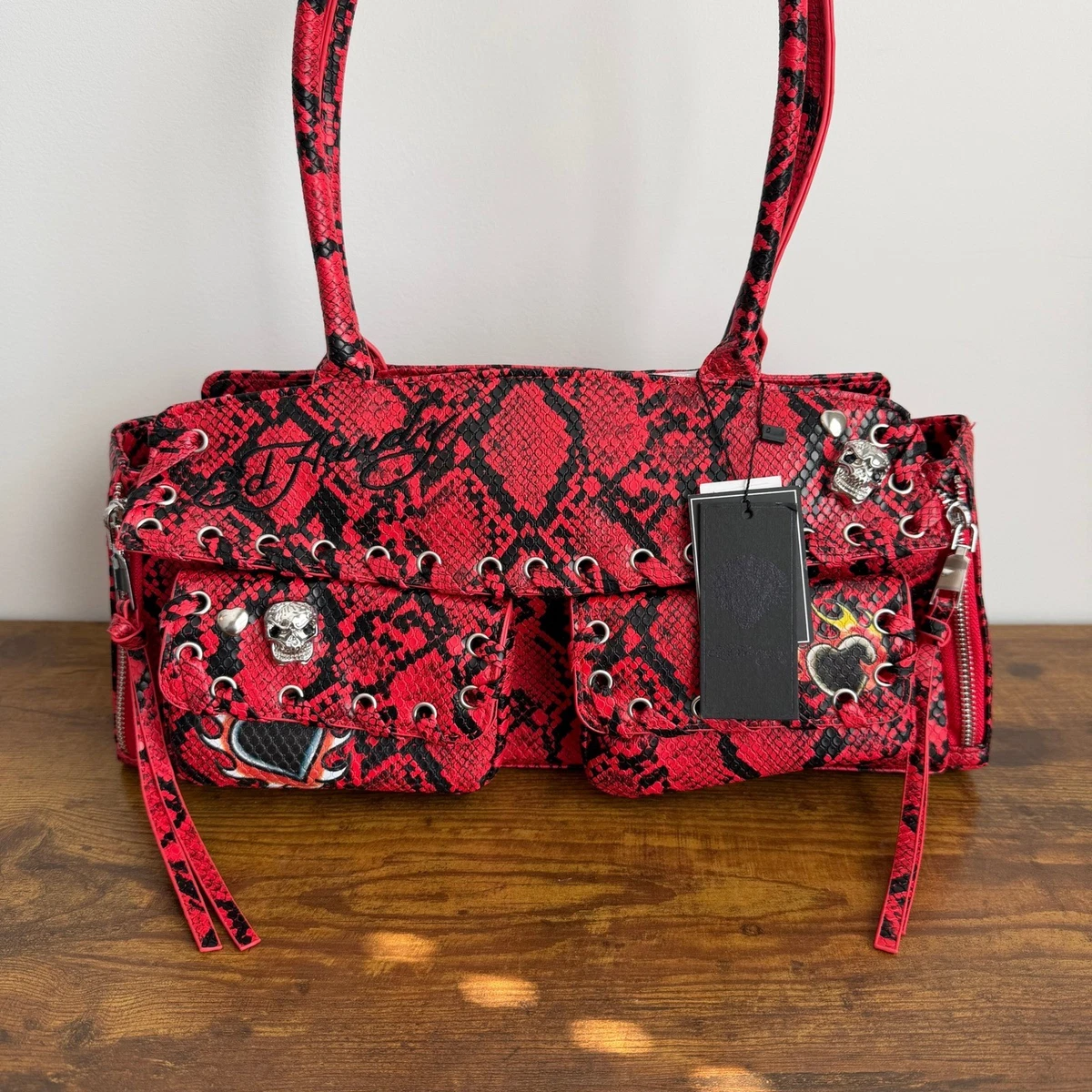 25+ Ed Hardy Red Bags & Handbags for Women for sale | Updated Oct 2026