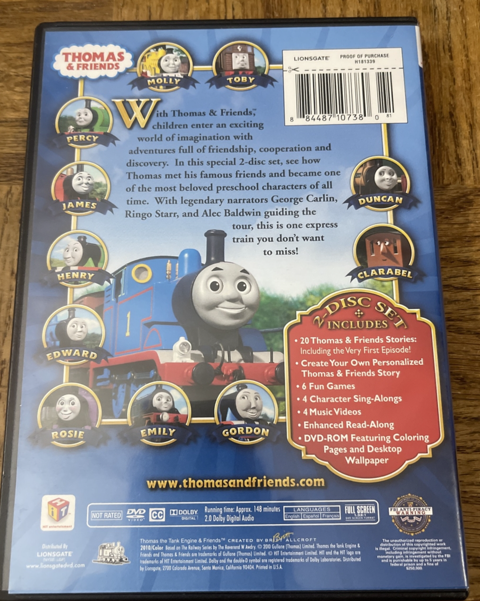 Thomas & Friends Greatest Stories DVD(2 RARE) 884487107380| eBay