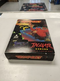 ATARI JAGUAR TEMPEST 2000 CIB 1994 FAN FAVORITE GAME- BOX -MANUAL AUTHENTIC 