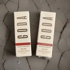 2 GODA For Her Pheromone Infused Perfume For Women Floral Amber Fragrance