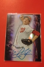 2014 Bowman Sterling - Prospect Autographs Erick Fedde #BSPA-EF Purple Refractor
