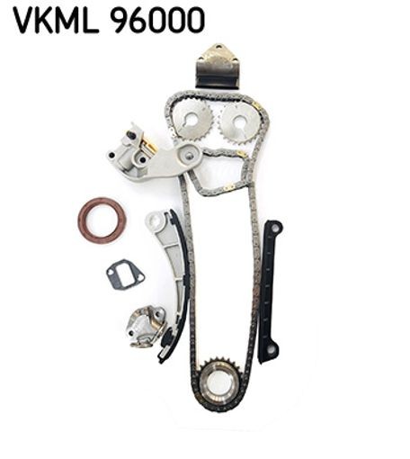 SKF Steuerkettensatz ohne Zwischenwellenrad VKML 96000 Höhe 52 mm Länge 320 mm Breite 147 mm - OE Qualität - Bild 3