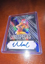 2024 Leaf Heroes & Prospects Autographs USC TE Walker Lyons #AP-WL1 Blue /49 RC