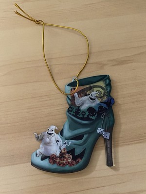 Nightmare Before Christmas Oogie Boogie High Heel Christmas Ornament