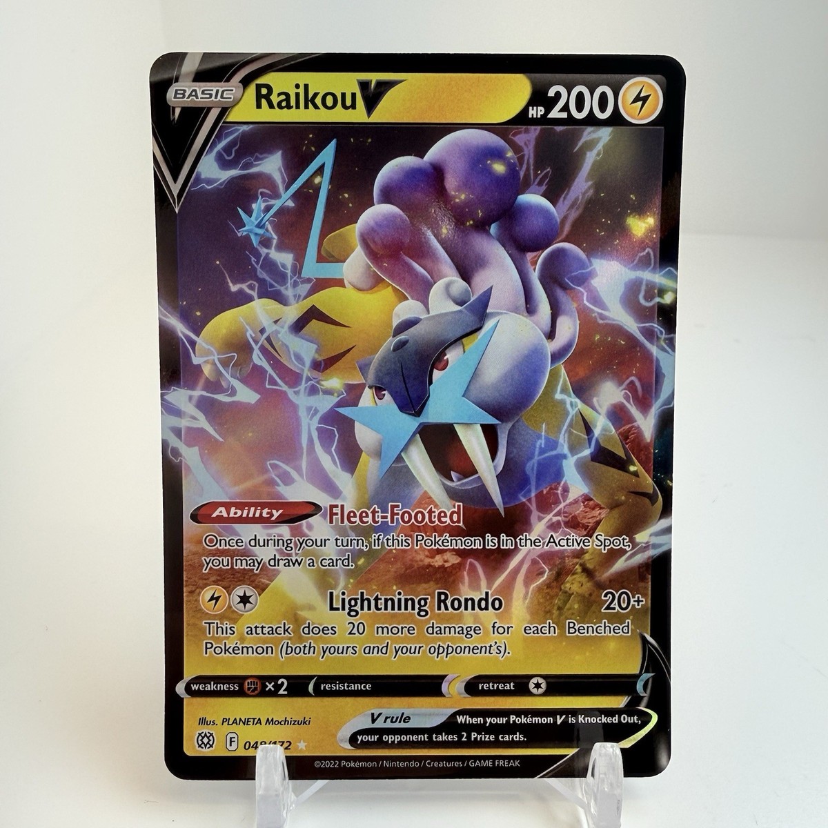 raikou v pokemon card price Raikou V - 048/172 - Ultra Rare