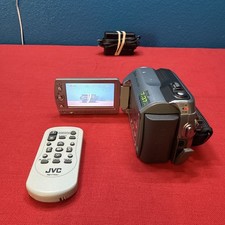 JVC Everio GZ-MG130U 30GB Hybrid HDD Camcorder 34x Optical Zoom TESTED RESET