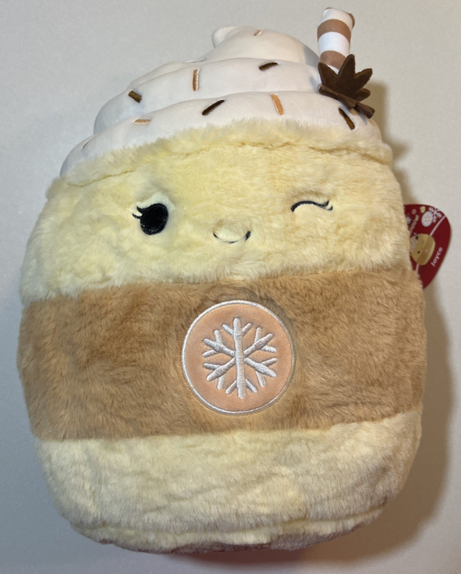 Squishmallows FuzzAMallows 30 Cm - Rune Il Gatto Fortunato, Peluche Morbidissimo Velluto, Ultra Raro Edizione 2024