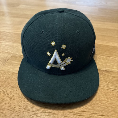 New Era 59Fifty World Baseball Classic Fitted Cap, Australia Hat, Size 7 5/8