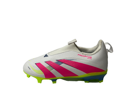 adidas Predator Edge .3 FG Fußballschuhe JR Weiß/Rosa UK 11K US 11.5K