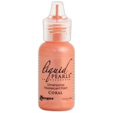 Liquid Pearls Dimensional Pearlescent Paint .5oz Coral