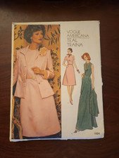 Vogue Americana 1184 by Teal Traina – Size 12 (Bust 34")  Used / Opened