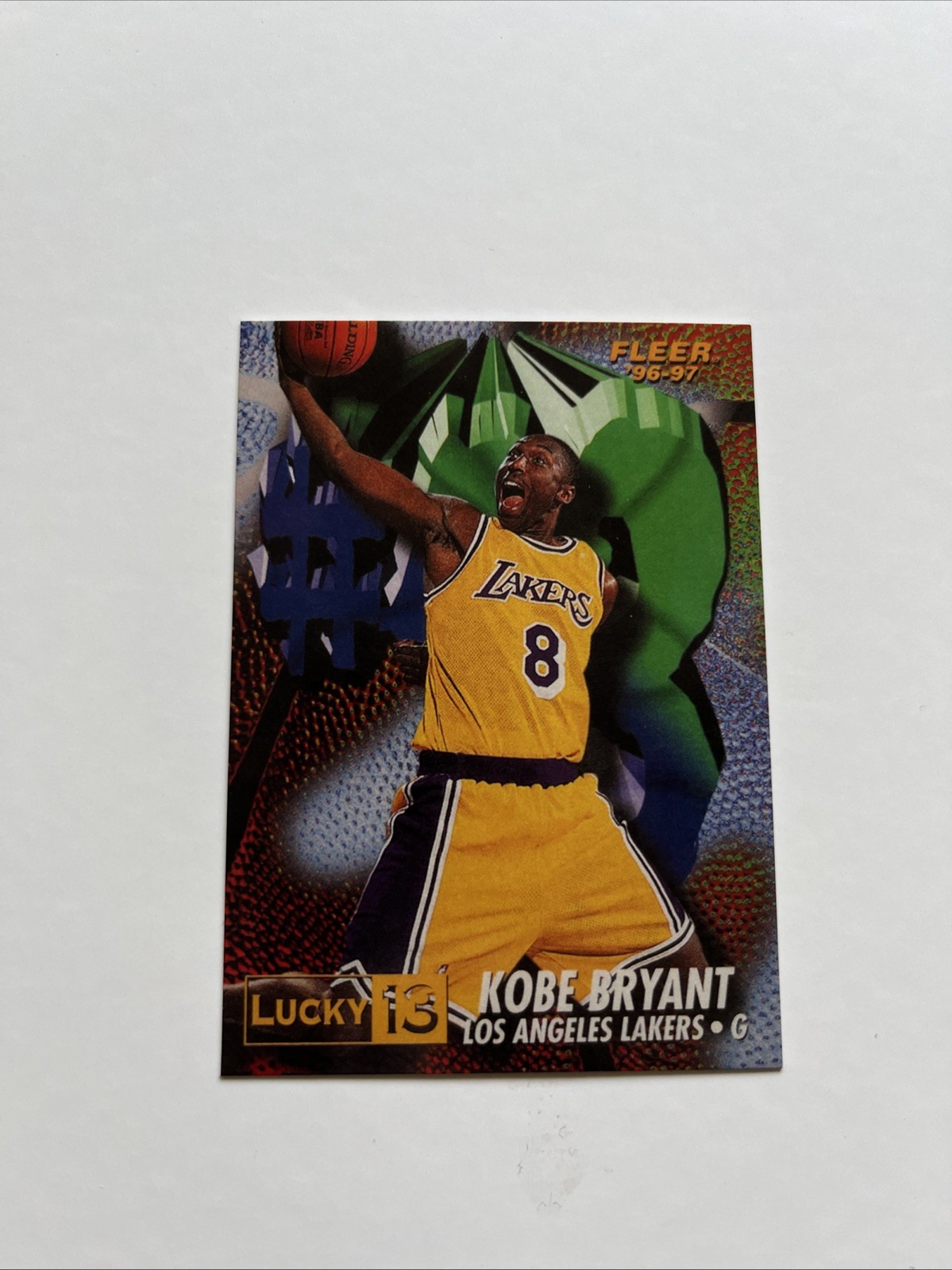 Kobe Bryant 1996 Fleer #13 Lucky 13 Price Guide - Sports Card Investor