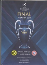 Orig. PRG  Champions League  2012/13  FINALE  BAYERN MÜNCHEN - BORUSSIA DORTMUND
