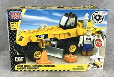 MEGA BLOKS Set 613 Motor Grader New In Box Sealed Vintage 2006