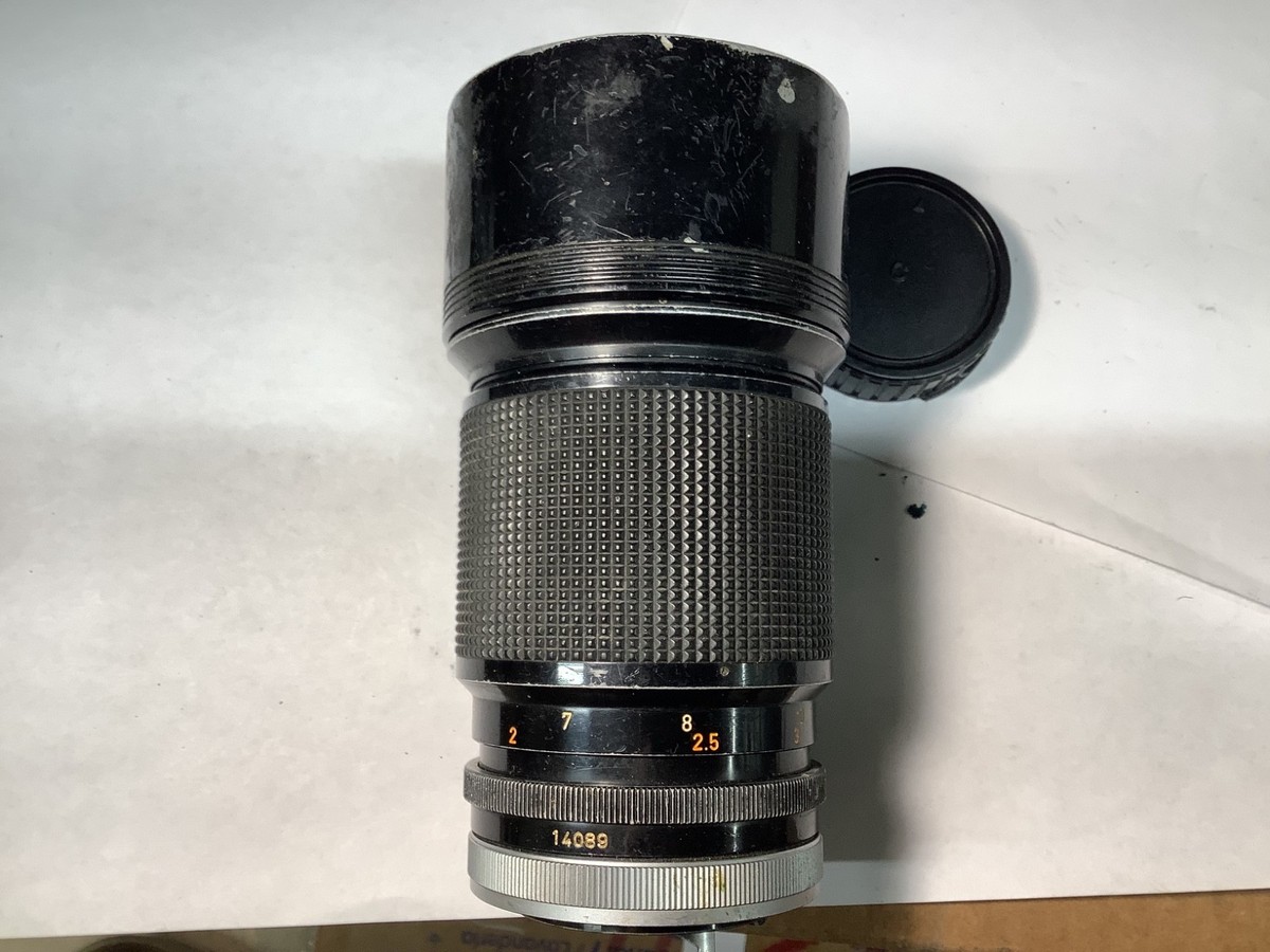 CANON FD 200mm f2.8 S.S.C. Lens Read | eBay