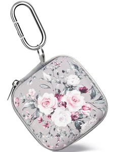 Koujaon Casque Organisateur Ear Bud Case Portable Eva sac de rangement