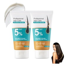 Minoxidil Hair Growth Cream 5 Anti Hair Loss Treatment with Biotin Rosemary