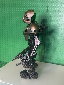LEGO Bionicle Shadow Toa Nuva Infected Makuta 8534 Black Kanohi Hau Custom  Moc