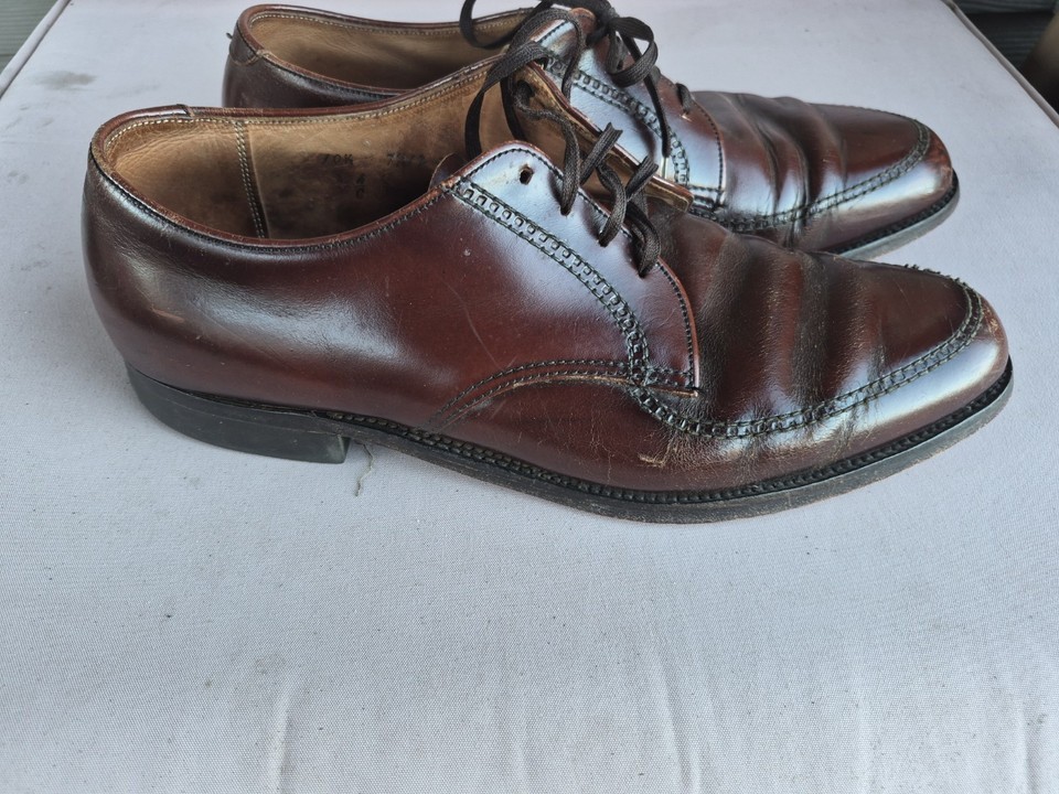 Alden 462 Brown Calfskin Mocc Toe Blucher