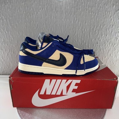 Nike WMNS Dunk Low Blue Suede Beige Brown Black Grey Ivory Royal  - Neu - Unisex