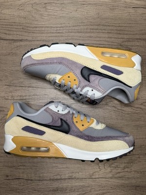 Nike Air Max 90 NRG Court Purple Lemon Drop DC6083-500 UK 9 Herren 