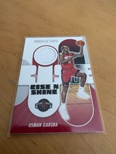 2021-22 Panini NBA Hoops Usman Garuba Rise N Shine Patch RC #RS-UG