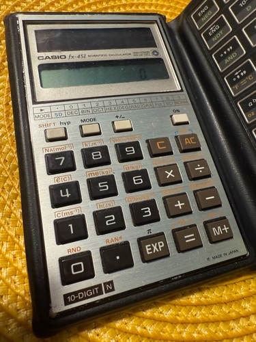 Casio fx-451 Scientific Solar Calculator - Picture 3 of 5