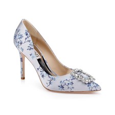 Women's Badgley Mischka Cher Evening Pumps Light Blue