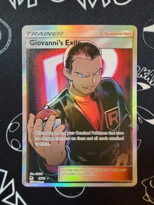Giovanni's Exile 67/68 Hidden Fates Full Art Ultra Rare