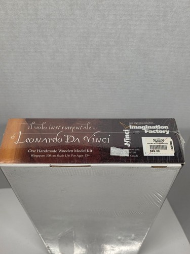 Kit Modelo Madera Imagination Factory Leonardo Da Vinci 1/6 NUEVO SELLADO - Imagen 6 de 9