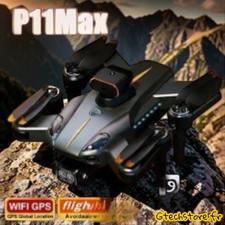 Drone GPS P11 Max 8K HD 5G Pro Caméra Double Évitement Obstacle Brushless 2026