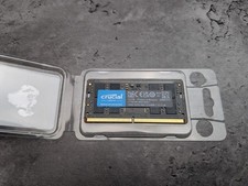 Crucial 16GB (1x16GB) DDR5-5600 1.1v CL46 SODIMM LAPTOP Memory CT16G56C46S5