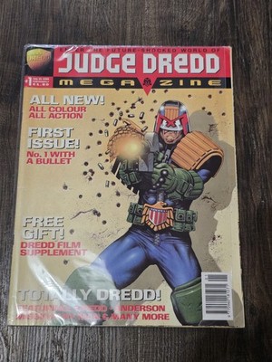 Large Judge Dredd  Megazine  x 28 Comic bundle - inc. #350, 400 , 30th Anniv.