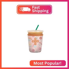 Sok It JavaSok Iced Coffee  Cold Soda Insulated Neoprene Cup Sleeve Mood Boost