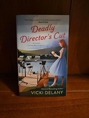Deadly Director's Cut by Vicki Delany Used Paperback Mystery Thriller Novel 