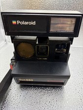 Vintage Polaroid Sun 660 Autofocus Camera 600 Series Untested