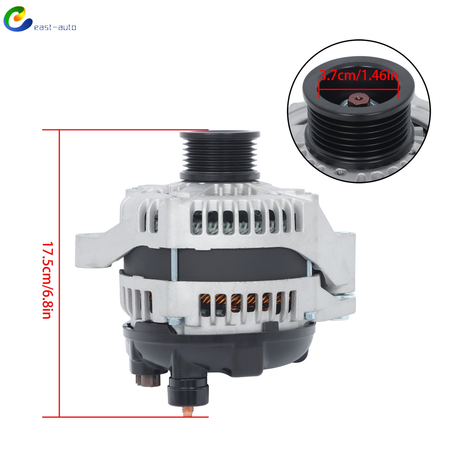 104210-162 104210-223 Alternator For Maserati Quattroporte 2004-2011 150A 4.2L