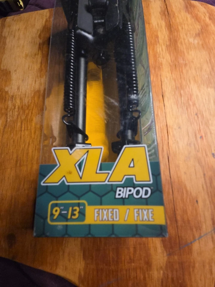 Caldwell Bipod SKU 403215 XLA 9"-13" 固定型号 双脚架 黑色 — 第 4/4 张图片