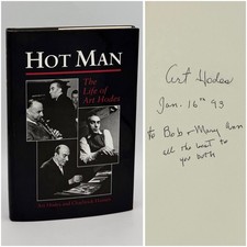 *Signed* Hot Man - Art Hodes & Chadwick Hansen (1st edition) Illinois, 1992