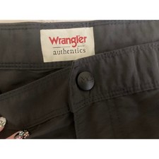MENS WRANGLER CARGO Nylon Pants Dark Grey