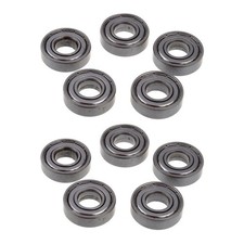 10 Pcs 12mm x 28mm x 8mm 6001Z Shielded Deep Groove Radial Bearing D2P58995