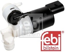 febi bilstein 172027 Waschwasserpumpe für Scheibenreinigung Wischerpumpe 